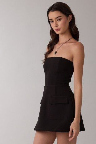 Black Tube Mini Dress
