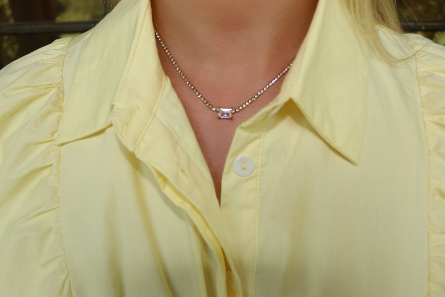 Tennis Statement Necklace *FINAL SALE*