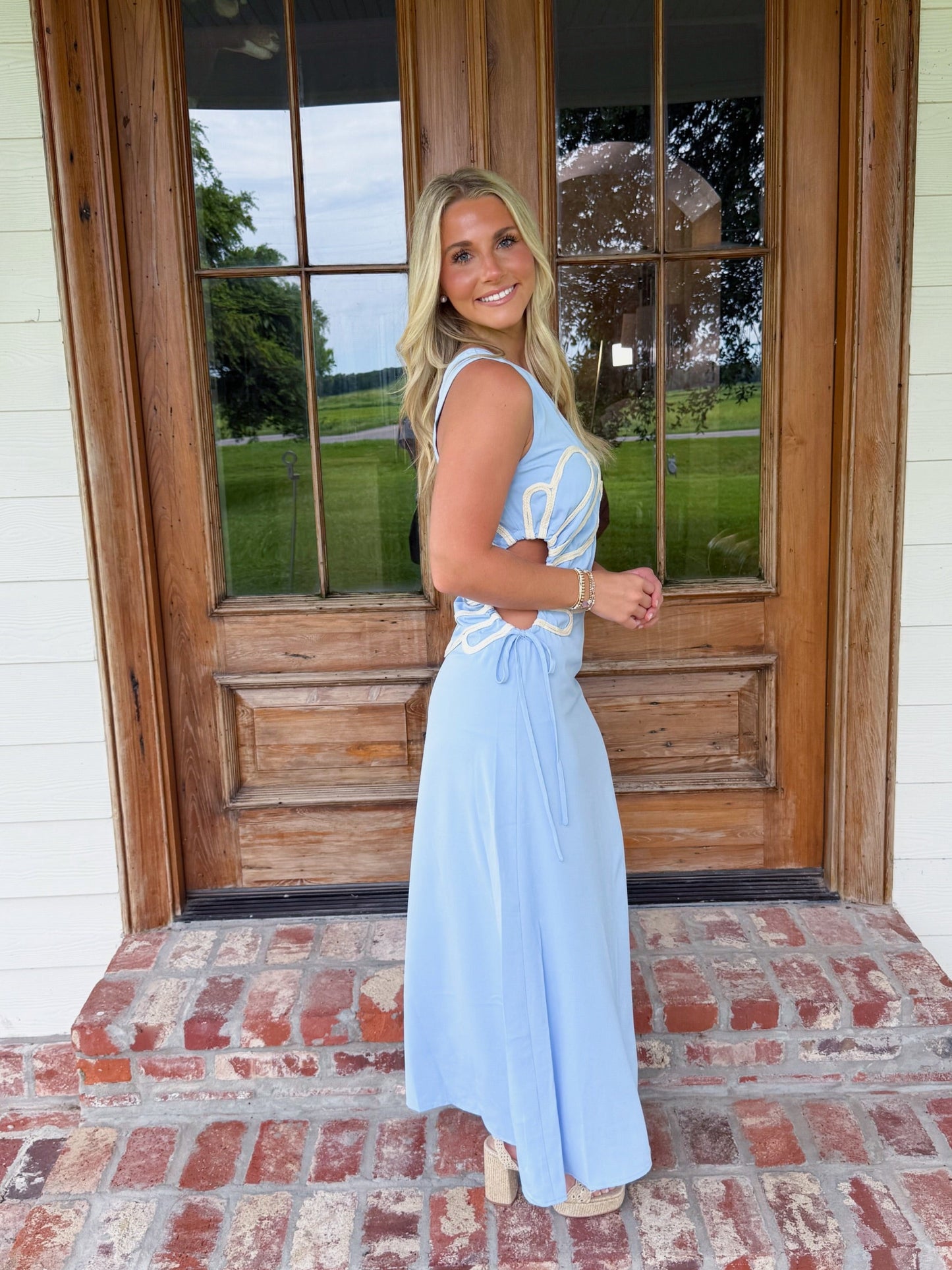 Periwinkle Maxi Dress