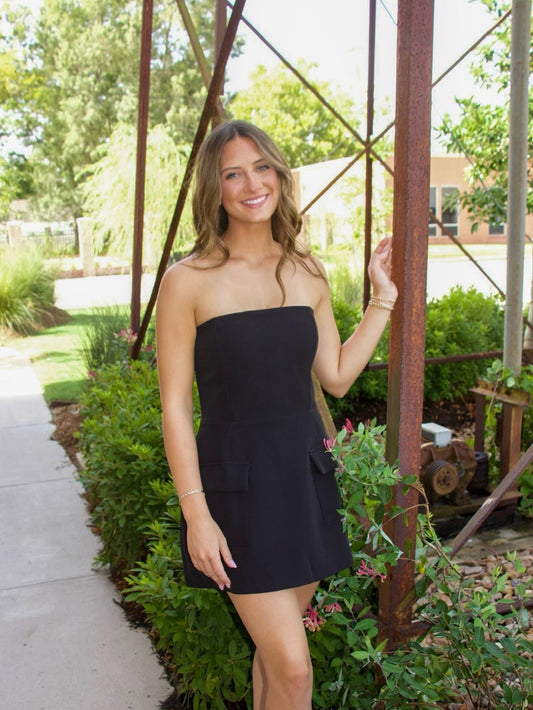 Black Tube Mini Dress