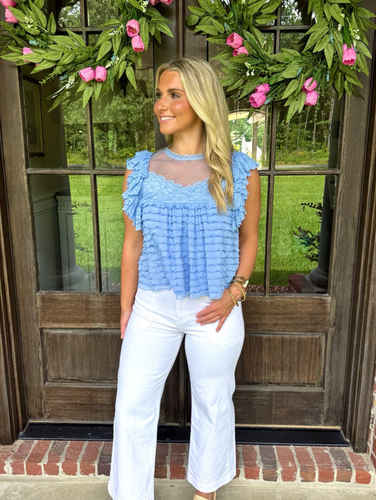Saylor Ruffle Top