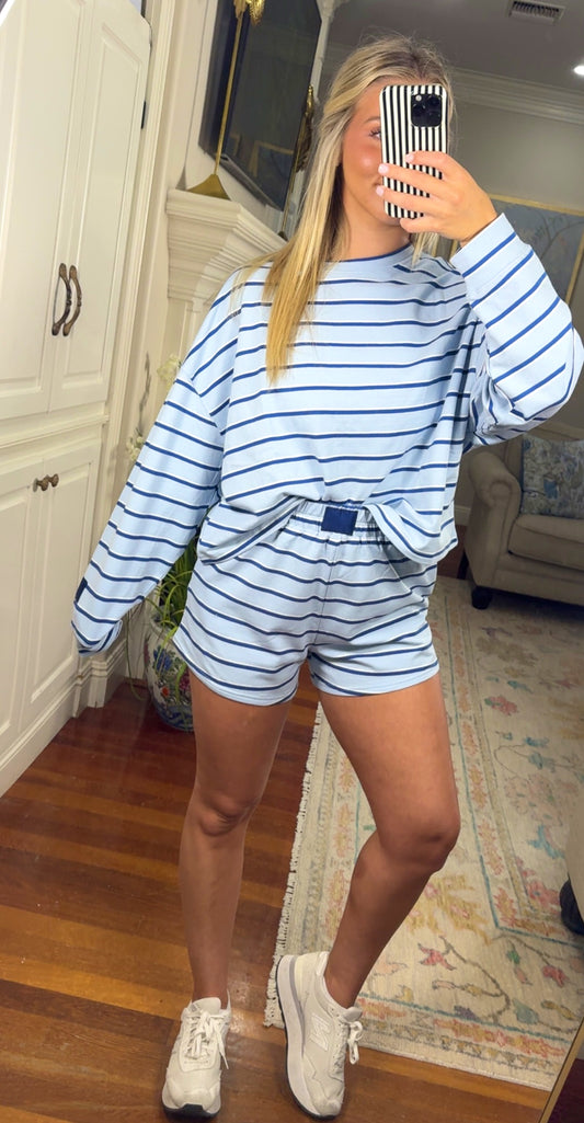 Blue Stripe Set