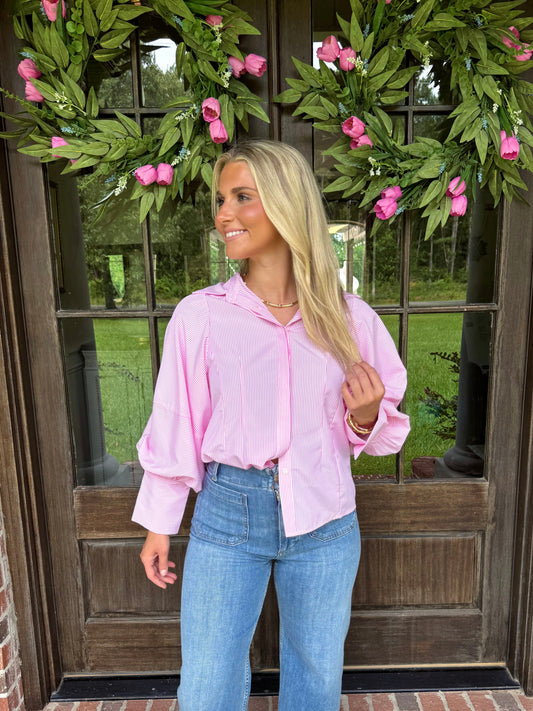 Sutton Stripe Top