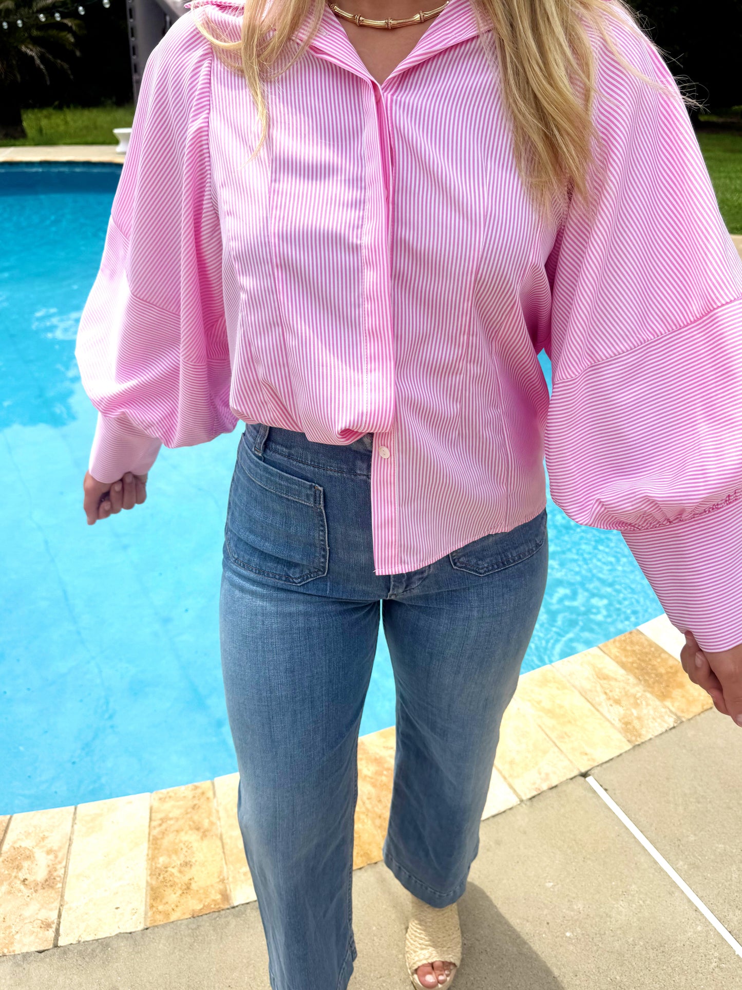 Sutton Stripe Top